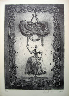 Eugene Berman - Mozartiana - 1956 lithograph